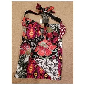 NWT Next tankini top. Paisley print.